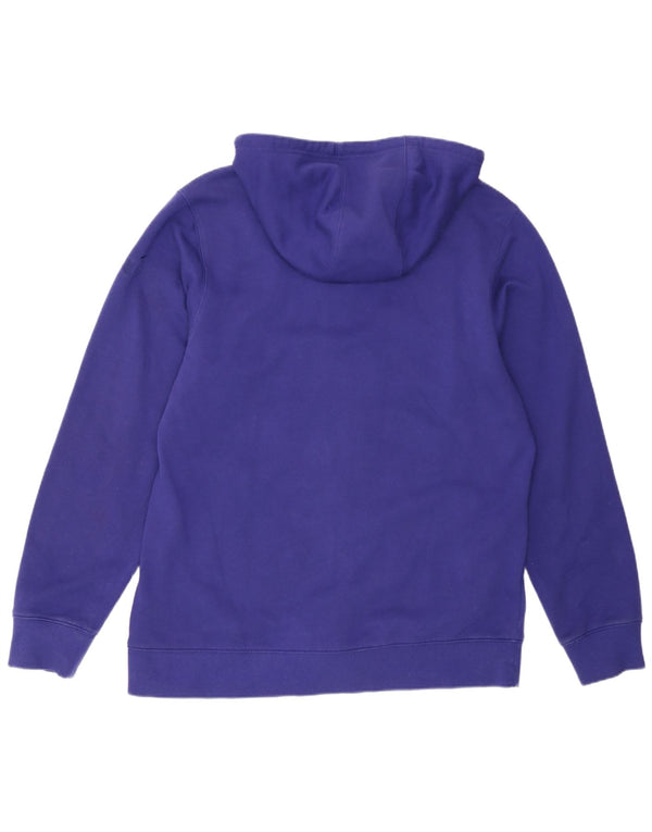 Adidas Mens Graphic Zip Sudadera con capucha XL Algodón Púrpura
