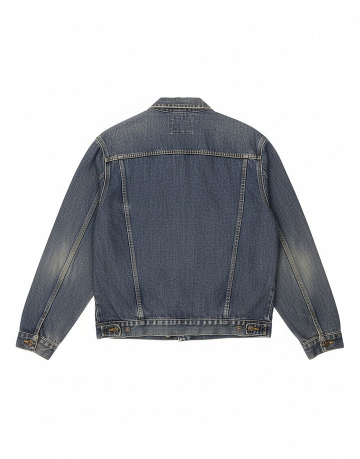 LEE Chaqueta vaquera para hombre UK 40 Algodón azul grande