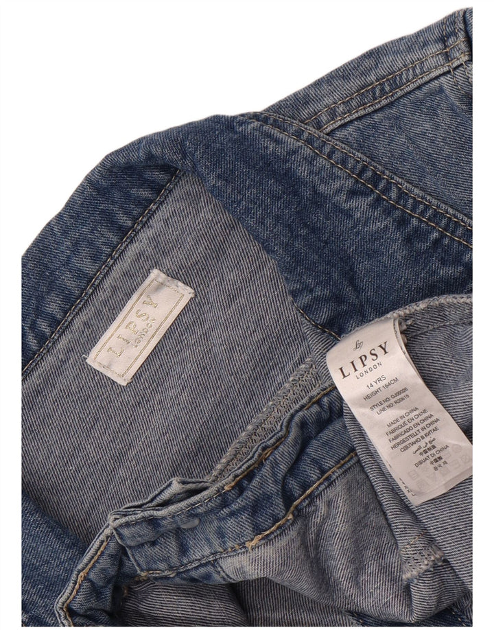 Lipsy Chaqueta vaquera para niña 13-14 años Azul Algodón
