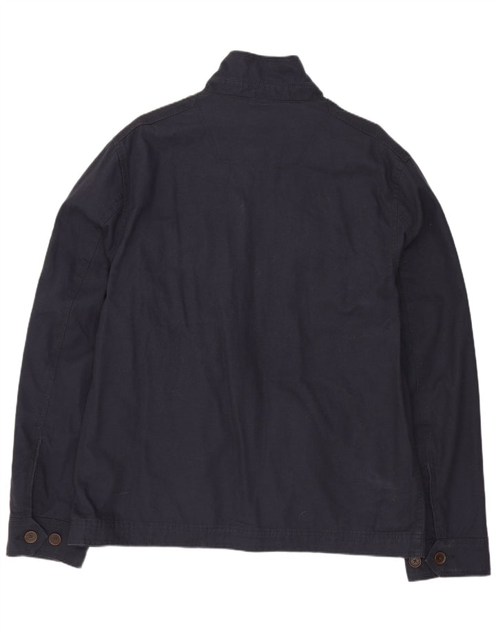 TIMBERLAND Chaqueta utilitaria para hombre Reino Unido 40 Grande Azul marino Algodón