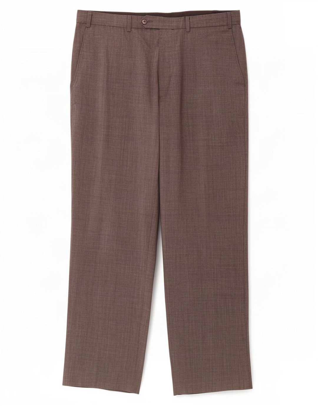 Marks & Spencer Pantalón de traje recto para hombre W36 L31 Poliéster negro