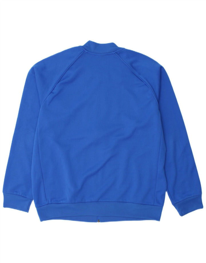 ADIDAS Hombre Chándal Top Chaqueta XL Azul Poliéster