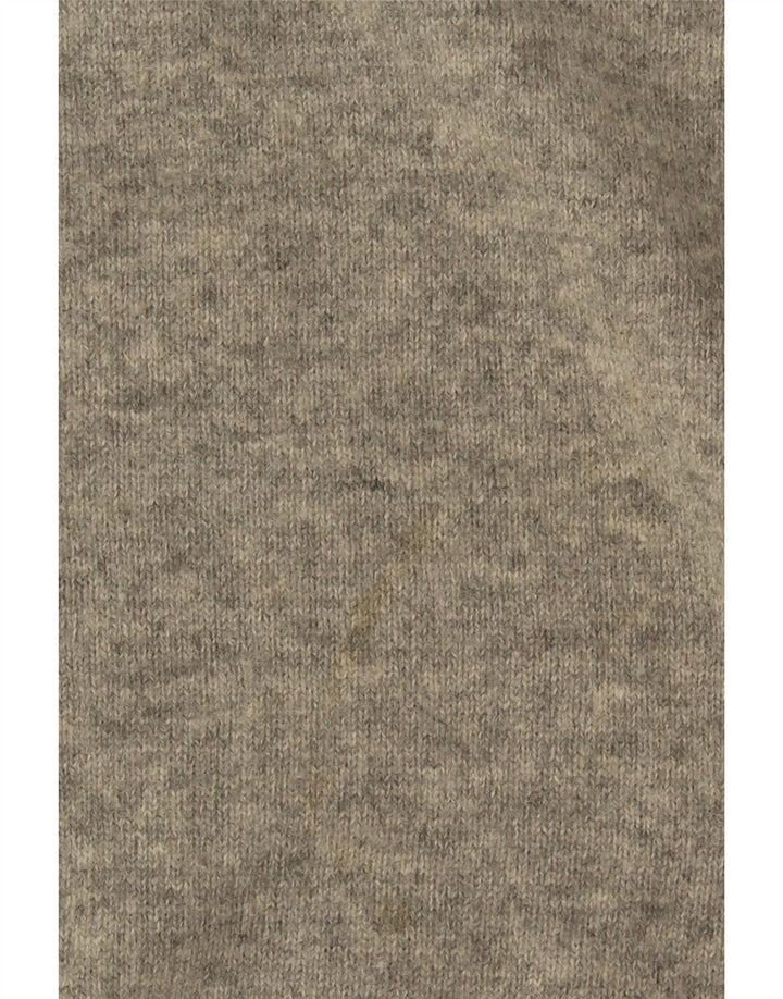 C.Comberti Jersey con cuello en V para hombre IT 52 Large Lana gris