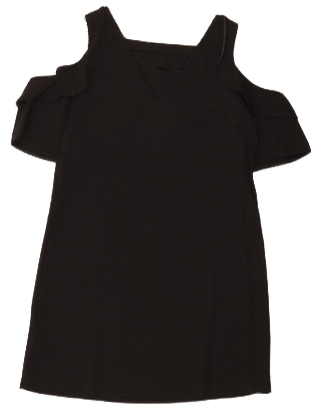 Next Vestido con hombros descubiertos para mujer UK 40 Mediano Poliéster negro