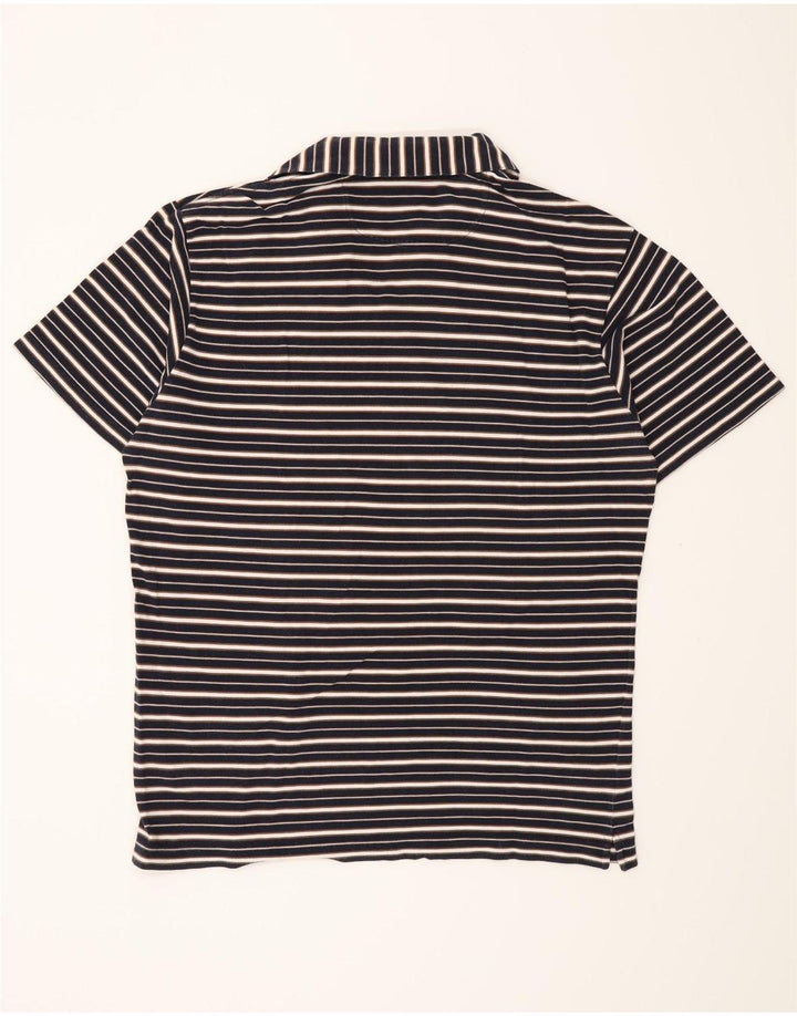 Brooksfield Polo para hombre IT 52 Grande Azul Marino Rayas