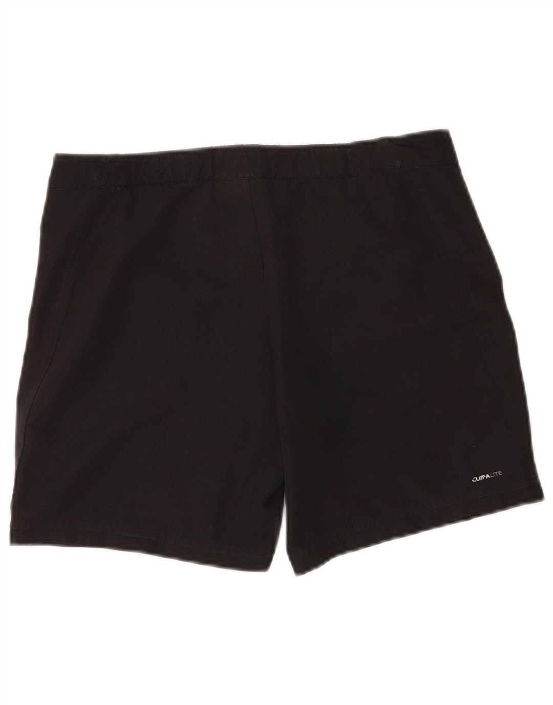Adidas Mujer Climalite Sport Shorts UK 12 Medio Negro Poliéster