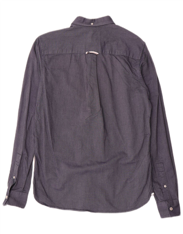 Camisa Fred Perry Hombre Small Azul Marino Algodón