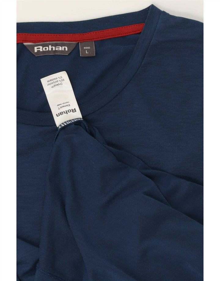 Rohan Camiseta Hombre Top Grande Azul Marino Poliéster