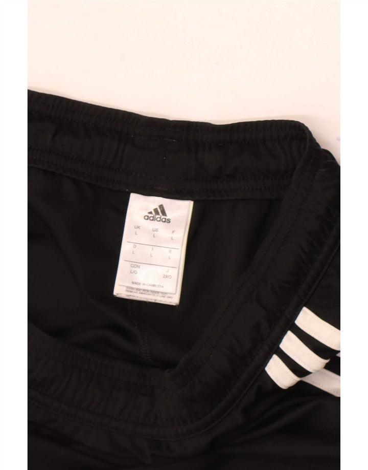 Adidas Mens Climalite Sport Shorts Grande Negro Poliéster