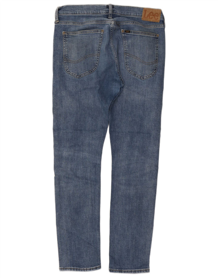 Jeans Ajustados Lee Mujer W32 L30 Algodón Azul