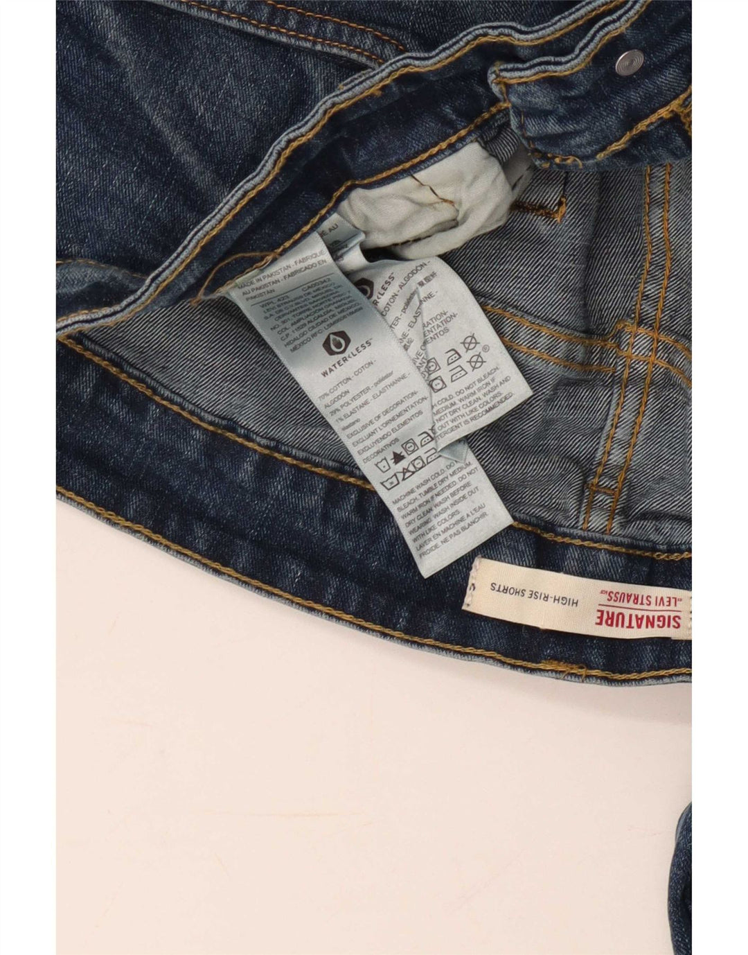 Levi's Jeans ajustados de talle alto 511 para hombre W38 L32 Algodón azul