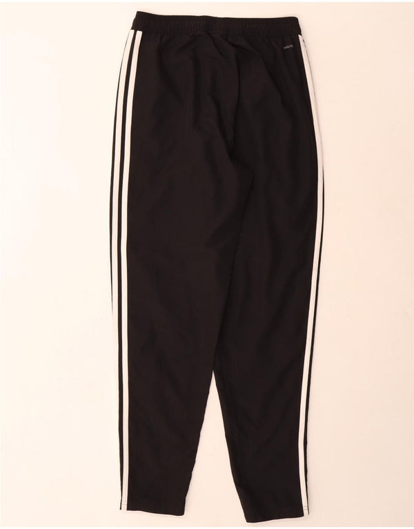 Adidas Mens Climalite Graphic Chándal Pantalones Pequeños Poliéster Negro