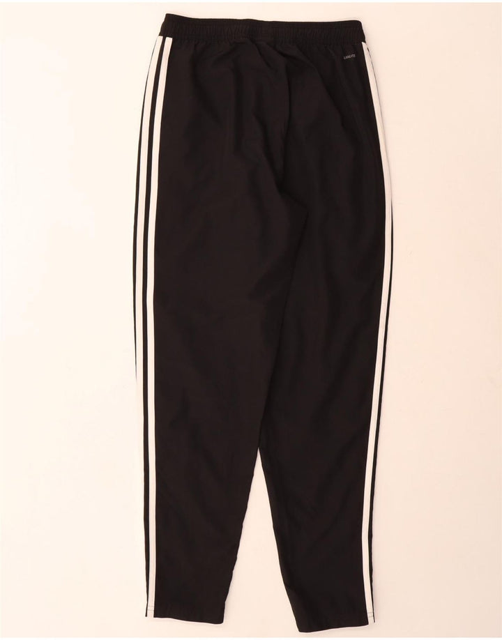 Adidas Mens Climalite Graphic Chándal Pantalones Pequeños Poliéster Negro