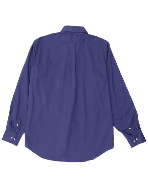 Chaps Camisa para hombre talla 16 1/2 grande algodón azul