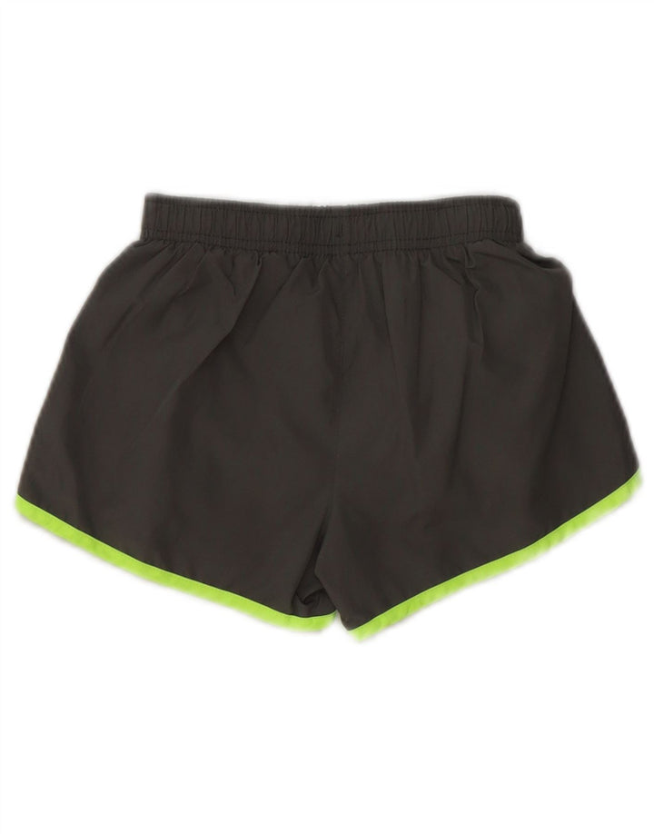 Puma Pantalones cortos deportivos para niña 6-7 años Pequeño gris Colorblock Poliéster