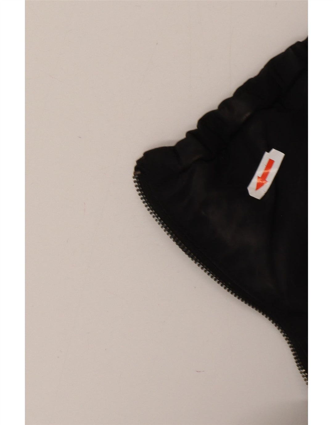 Armani Jeans Chaqueta Acolchada Corta para Mujer EU 42 Grande Poliéster Negro
