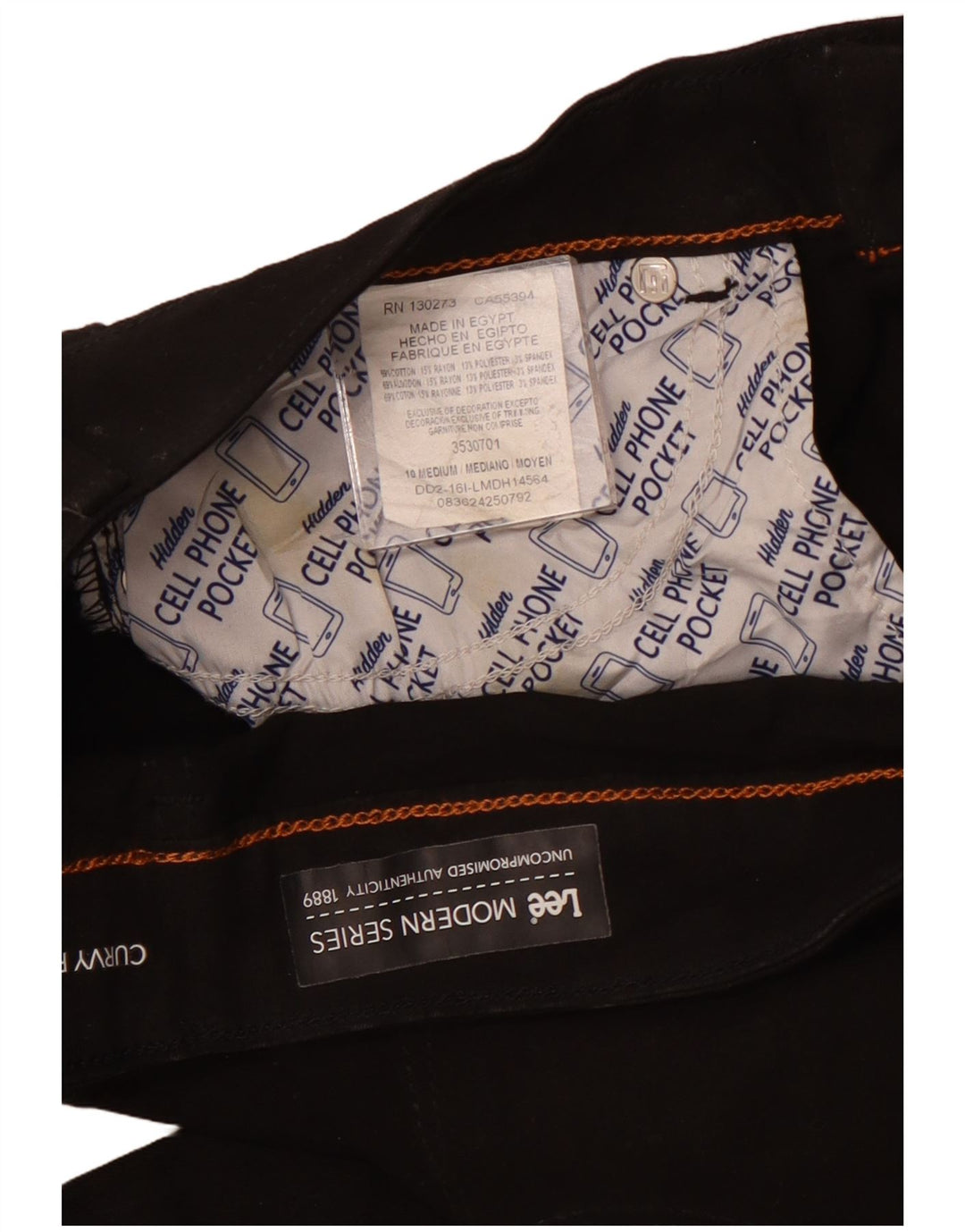 LEE Pantalones casuales para mujer, serie moderna, corte bota, talla 10, grande, W30 L31, color negro