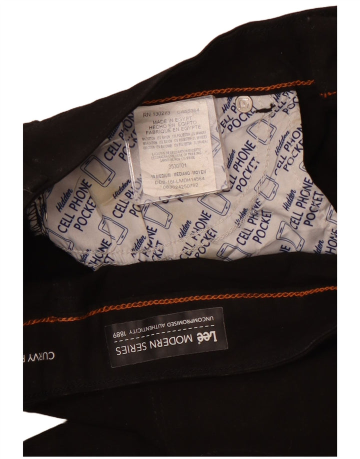 LEE Pantalones casuales para mujer, serie moderna, corte bota, talla 10, grande, W30 L31, color negro