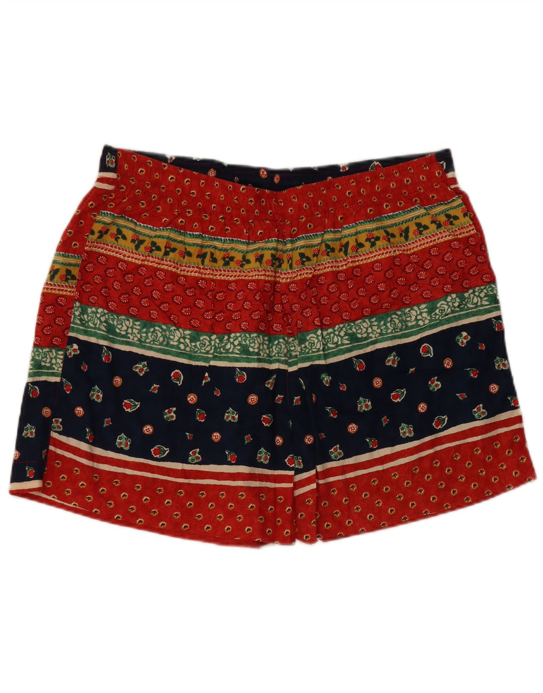 STEFANEL Bañador Hombre XL Algodón Floral Multicolor