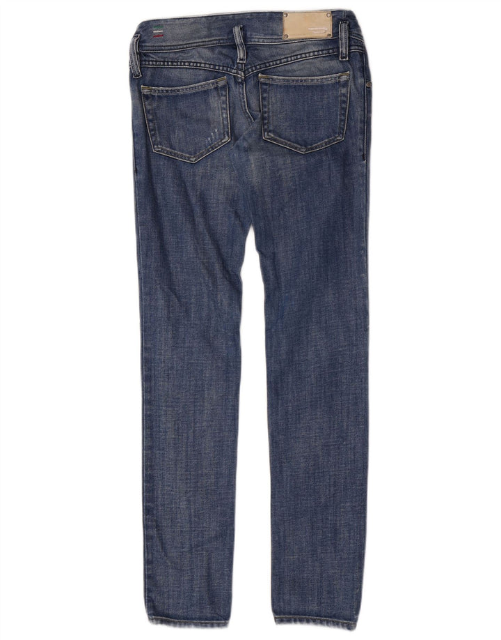 Diesel Mujer Matic Vaqueros Slim Desgastados W26 L32 Algodón Azul