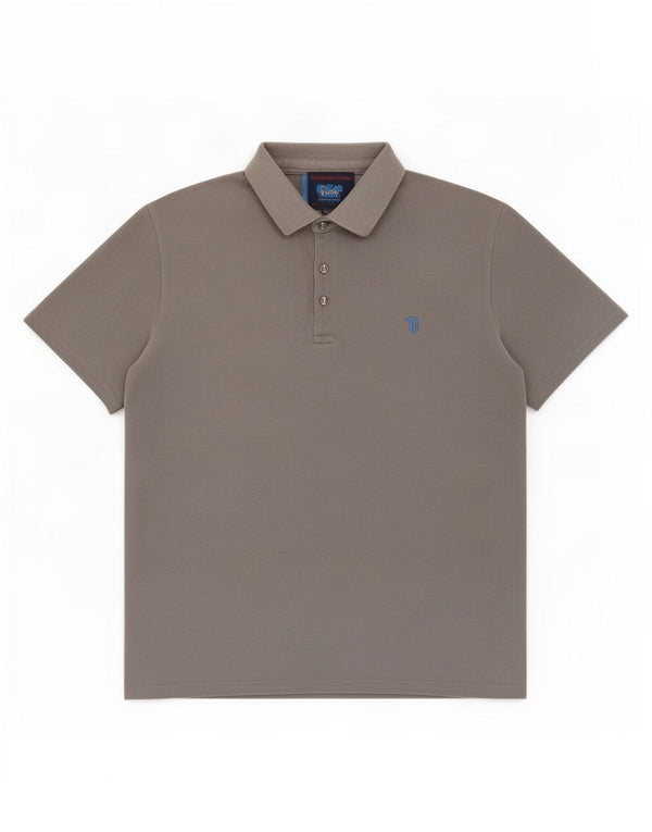 Polo Trussardi Jeans Hombre Gris Grande
