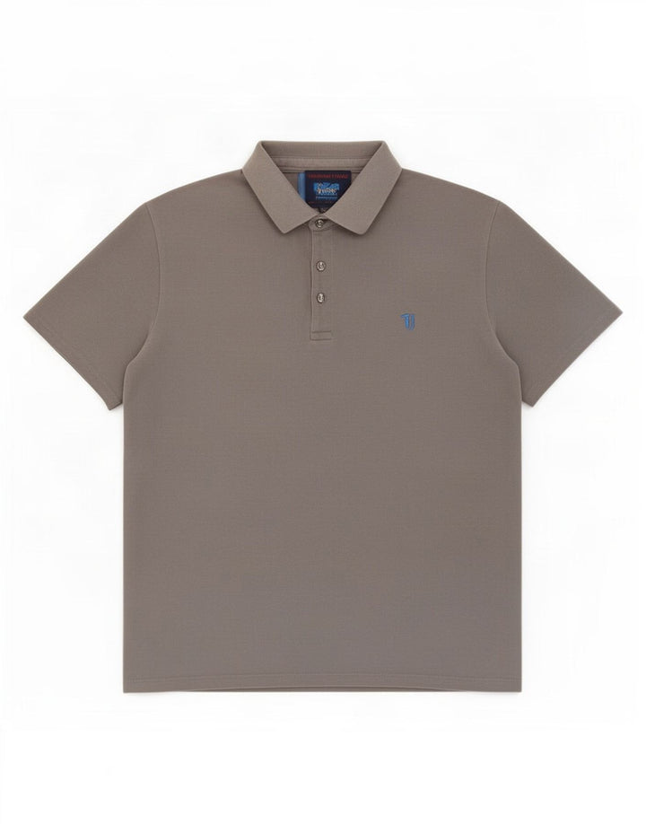 Polo Trussardi Jeans Hombre Gris Grande