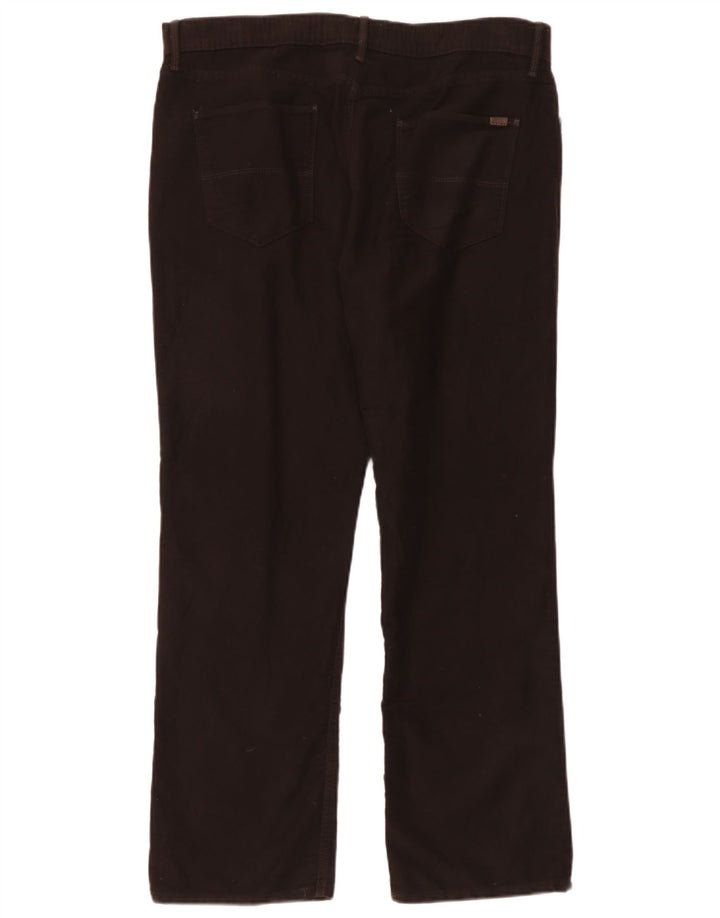 Marks & Spencer Vaqueros rectos de corte regular para hombre W36 L29 Algodón marrón