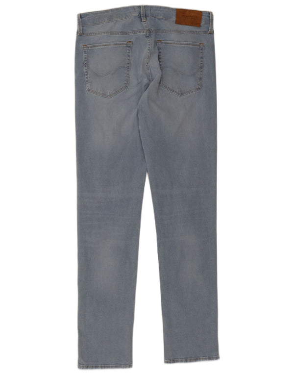 Jack & Jones Vaqueros pitillo para hombre W34 L32 Algodón azul