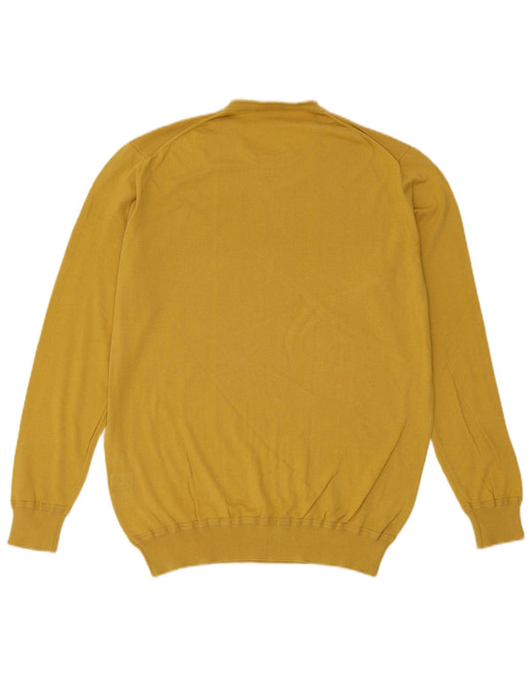Harmont & Blaine Jersey De Cuello Redondo Para Hombre XL Algodón Amarillo