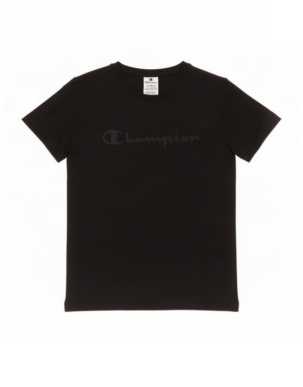 Champion Camiseta gráfica para mujer Top UK 6 XS Negro