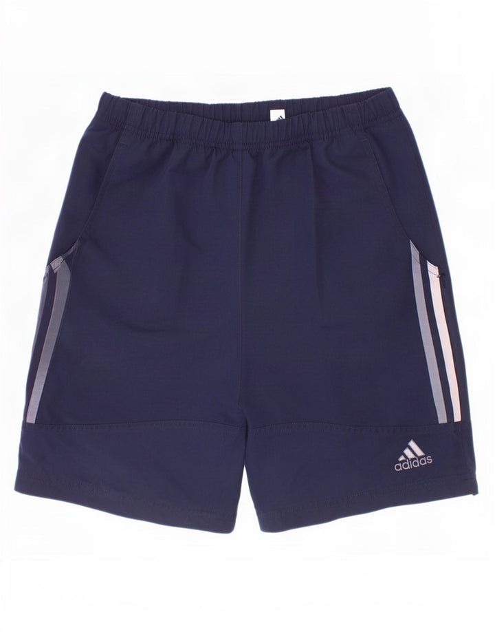 Adidas Pantalón Corto Deportivo Niño 11-12 Años Azul Marino Poliéster