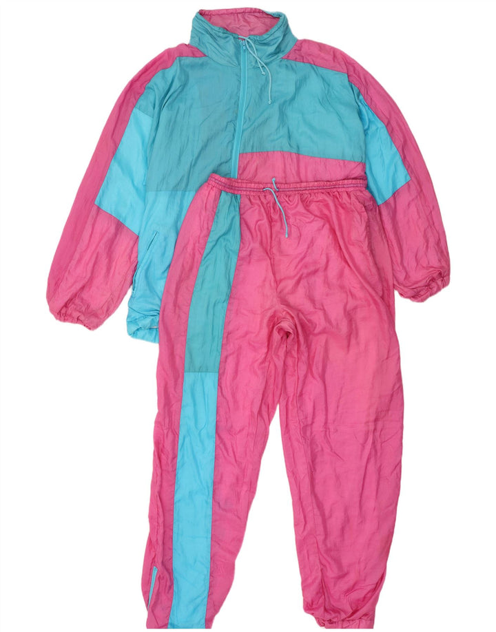 Nortons Chándal Completo Hombre XL Poliamida Color Block Rosa