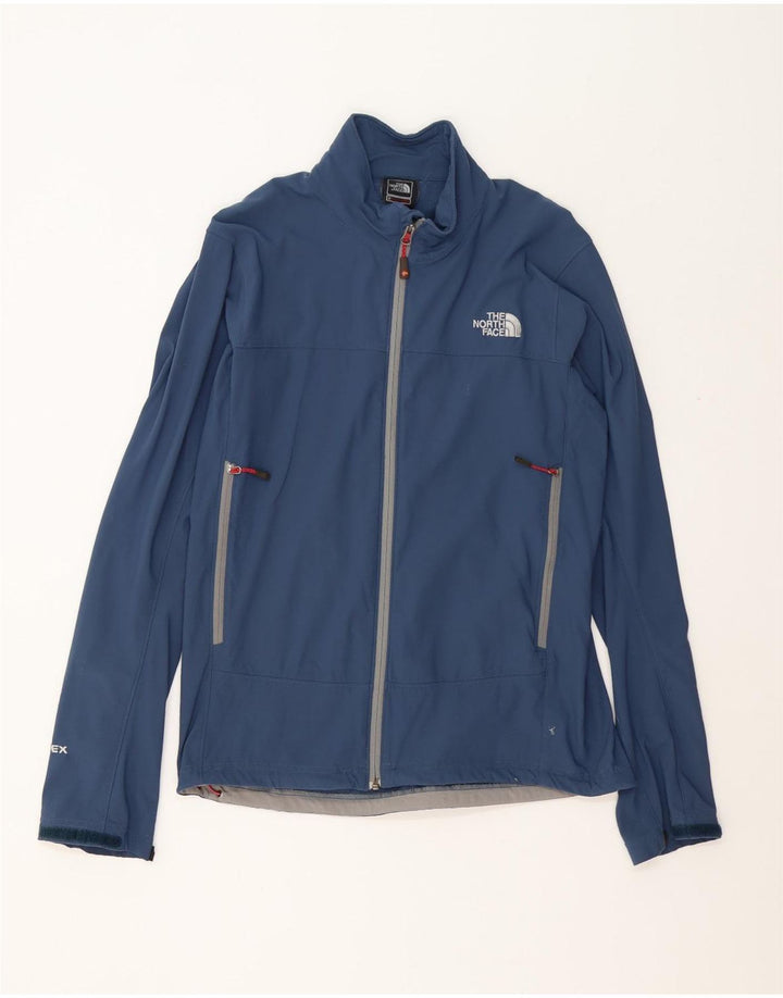 The North Face Chaqueta de chándal para hombre, color azul marino mediano