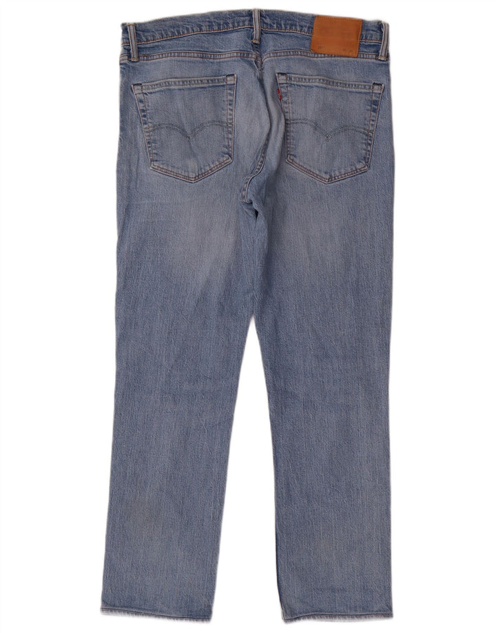 Levi's Hombre 511 Slim Jeans W36 L30 Algodón Azul