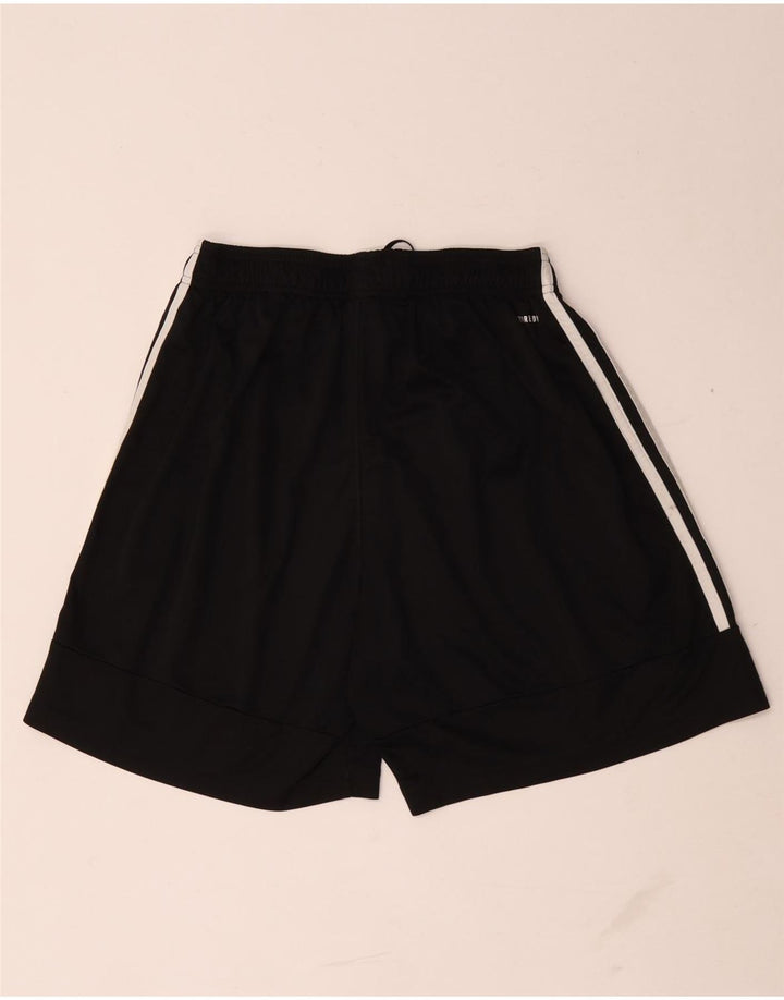 Adidas - Pantalones cortos deportivos Aeroready para hombre, tamaño grande, poliéster negro