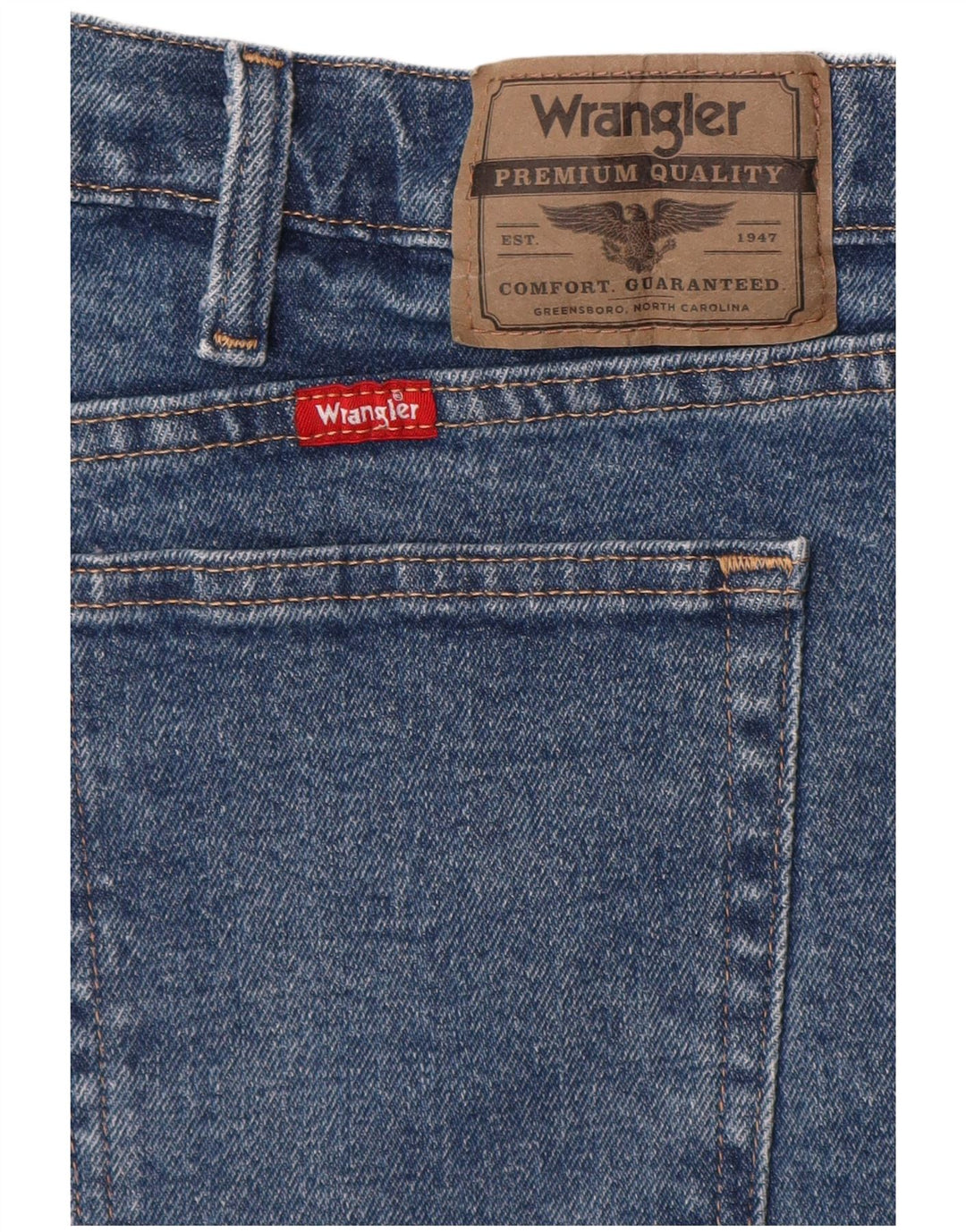WRANGLER Pantalones cortos vaqueros para hombre W40 XL Azul