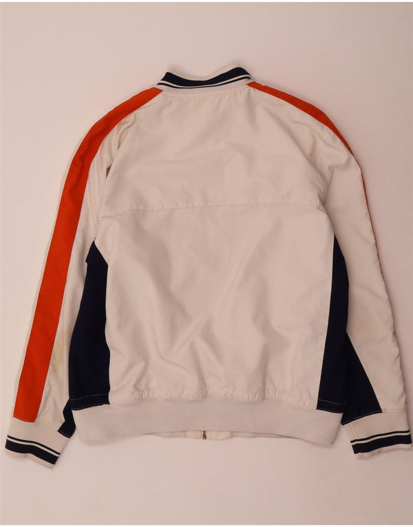 Nike - Chaqueta de chándal para hombre, talla 45/47, color blanco, poliéster