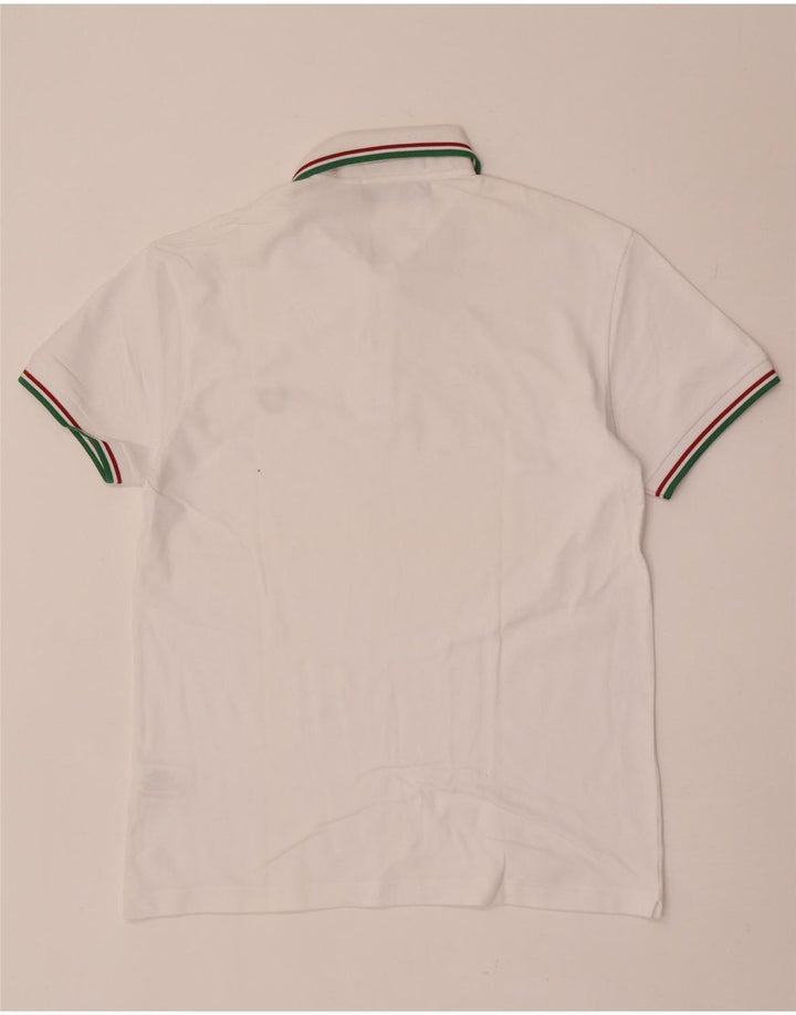 Fred Perry Polo Ligero Y Elástico De Algodón Blanco Medio Para Hombre