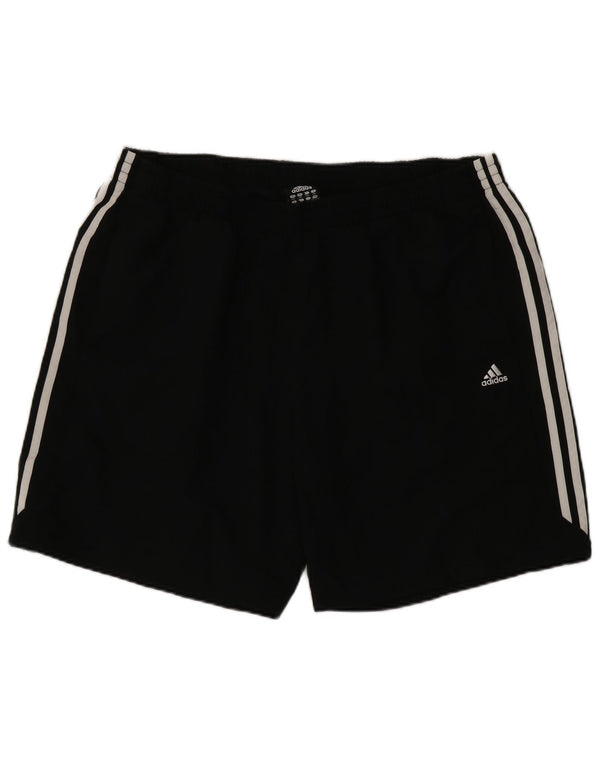 Adidas Pantalones cortos deportivos para hombre 2XL Poliéster negro