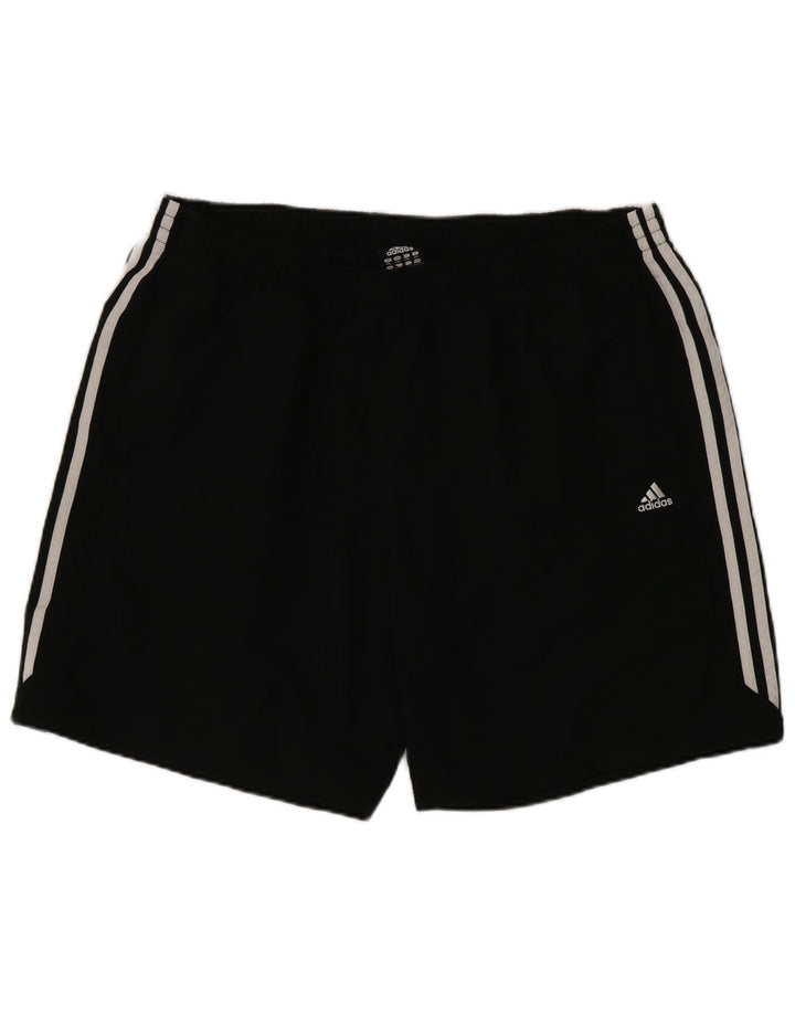 Adidas Pantalones cortos deportivos para hombre 2XL Poliéster negro