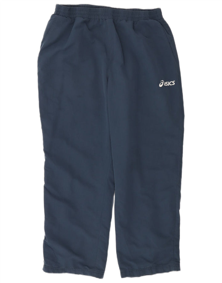 ASICS Pantalón de chándal para hombre 2XL Azul marino Poliéster
