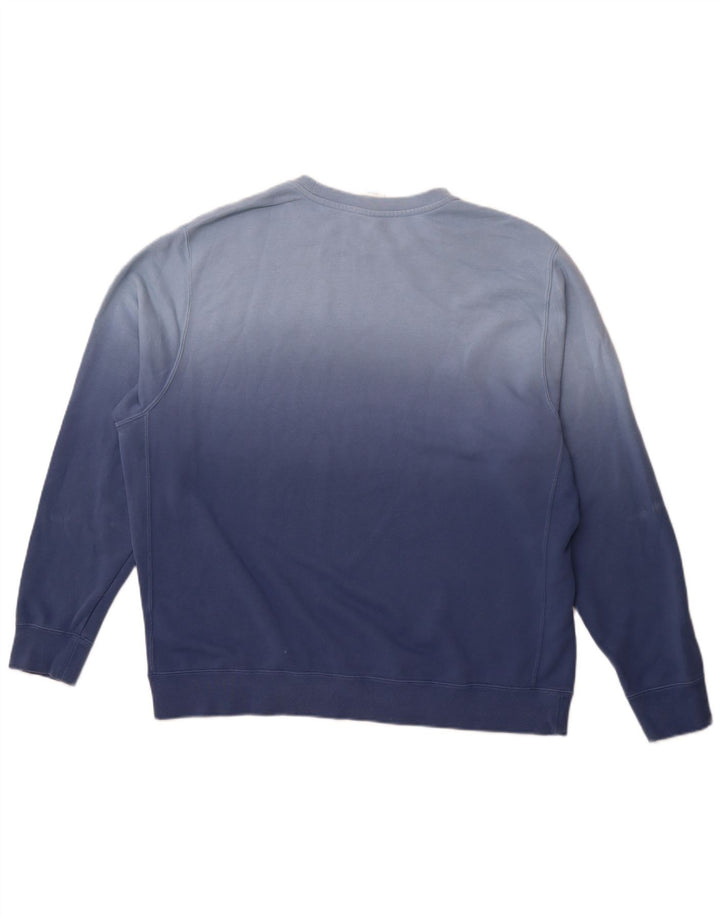 NIKE Sudadera Jumper Jumper XL Azul Colorblock Algodón