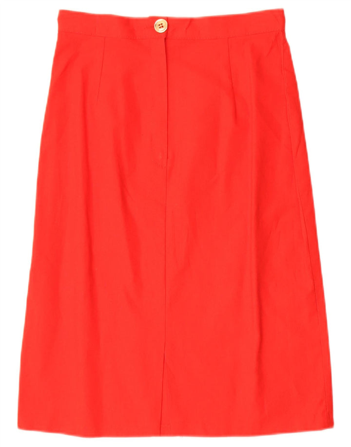 Conjunto de falda vintage de 2 piezas para mujer IT 42 Medium W28 Rojo