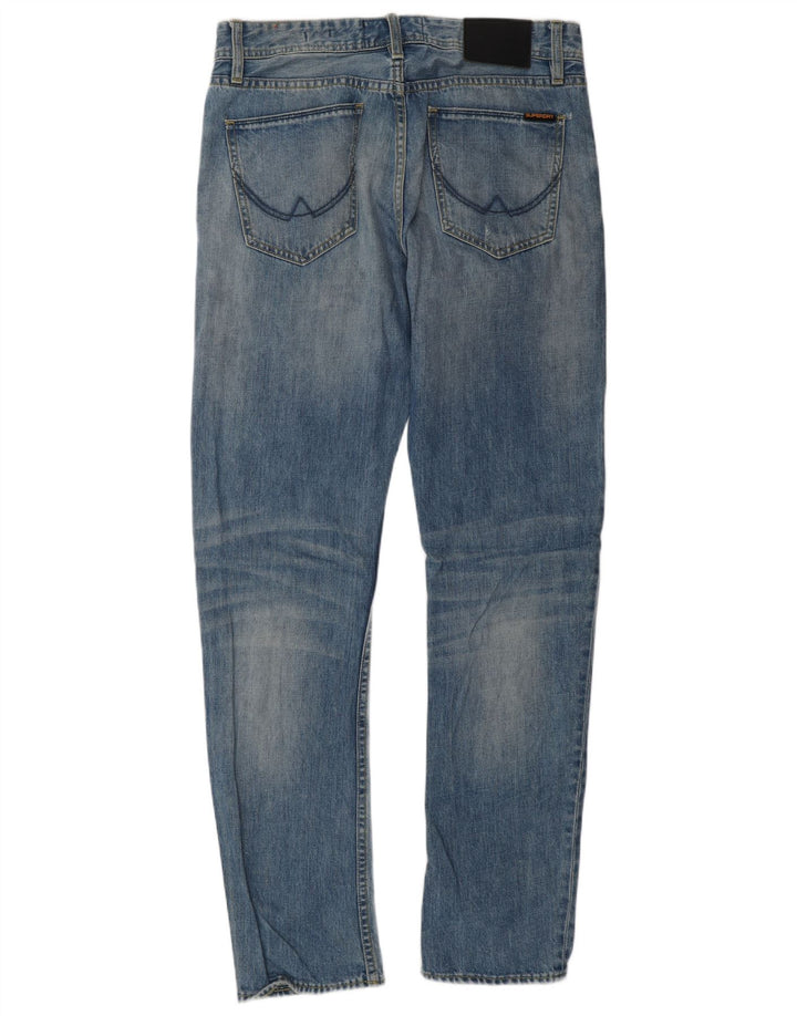 Superdry Vaqueros Sueltos Para Hombre W30 L32 Algodón Azul