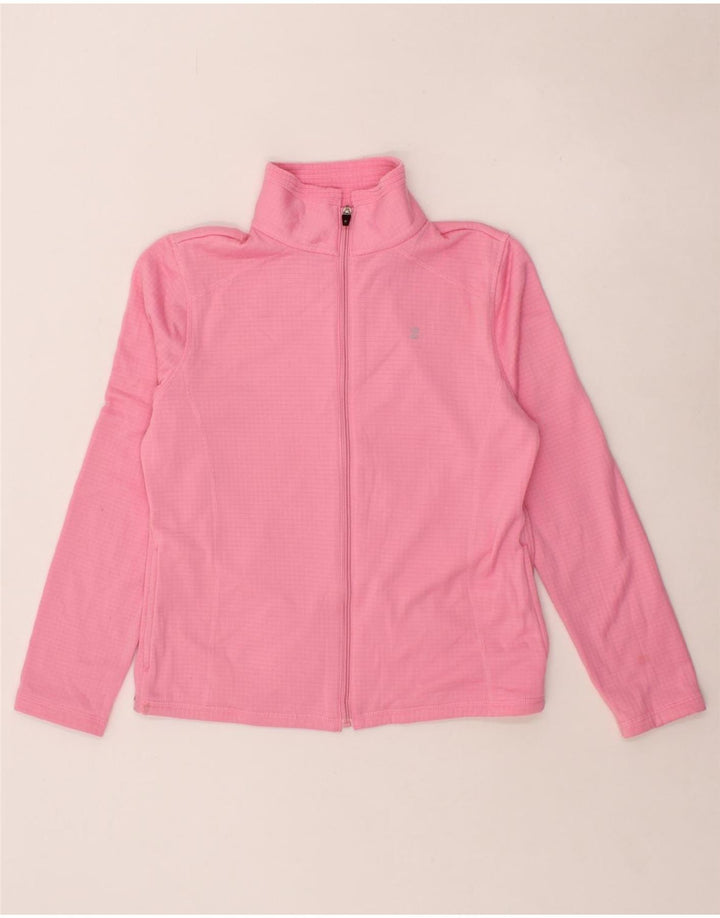 IZOD Womens Tracksuit Top Jacket UK 10 Small Pink Vintage Izod and Second-Hand Izod from Messina Hembry 