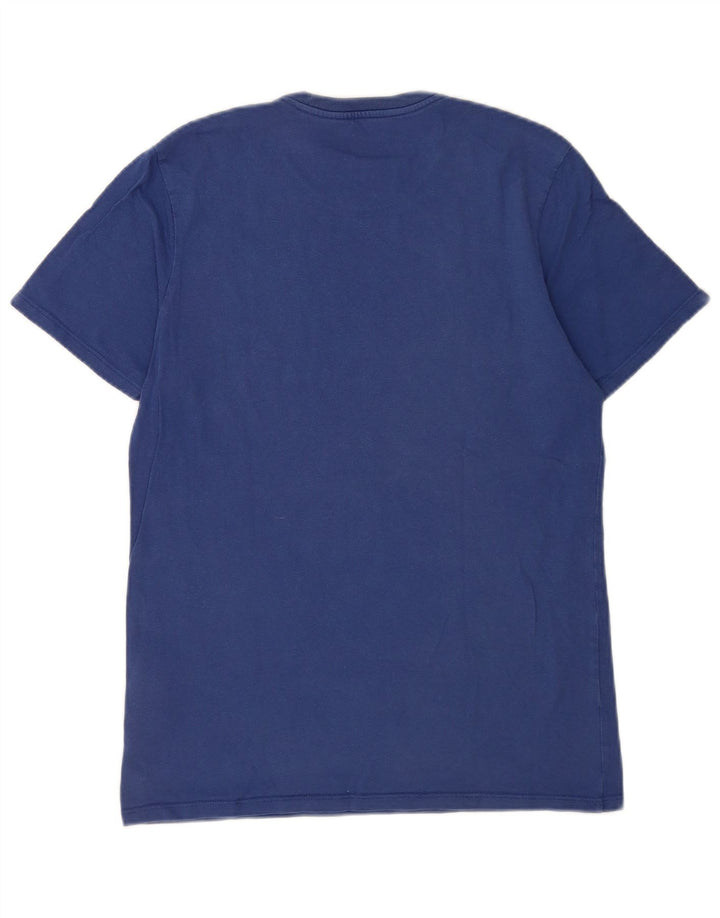 Levi's Camiseta gráfica para hombre Top Small Blue Cotton