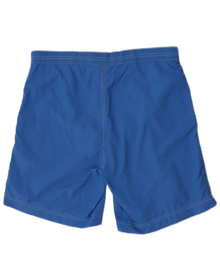 Asics Hombre Graphic Chino Shorts XL W36 Azul Colorblock Poliamida