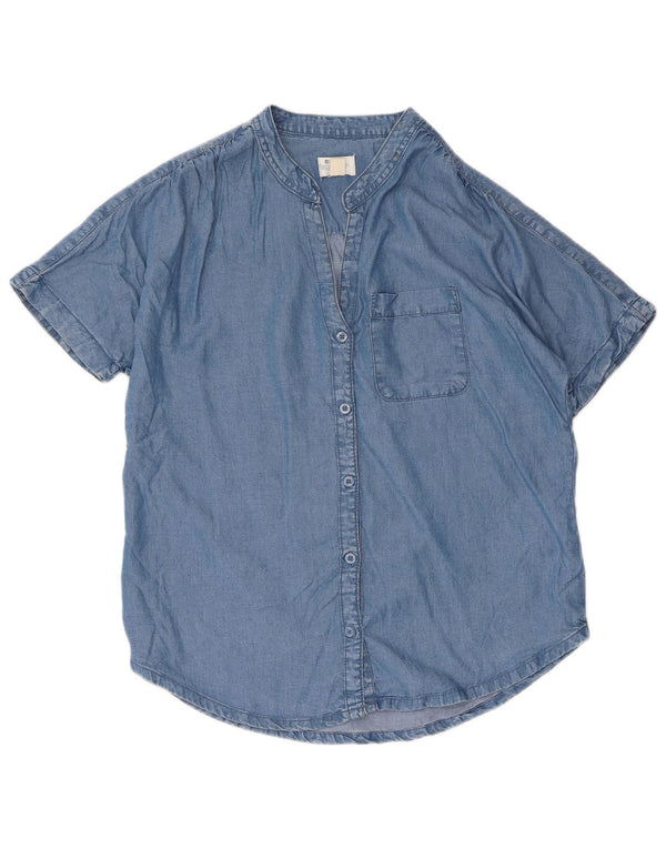 Camisa extragrande de manga corta para mujer de Mountain Warehouse UK 40 Small Blue