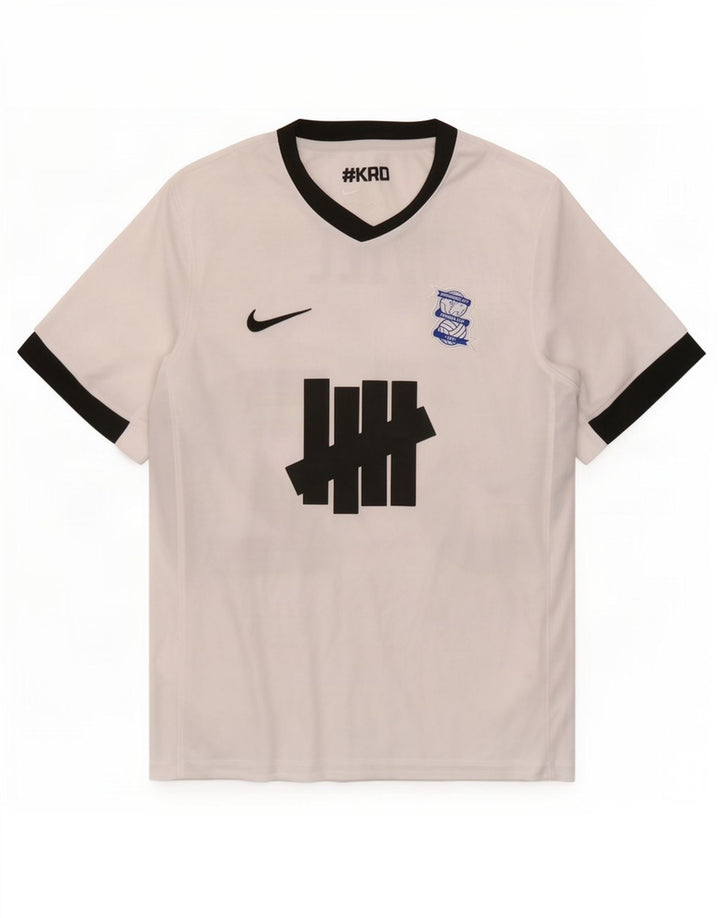 Camiseta Nike Dri Fit Graphic para hombre con bloques de color blanco mediano