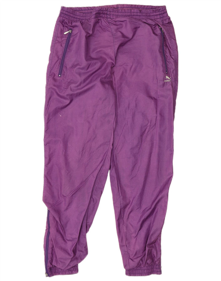 PUMA Pantalón de Chándal Joggers Medium Morado Poliamida Hombre